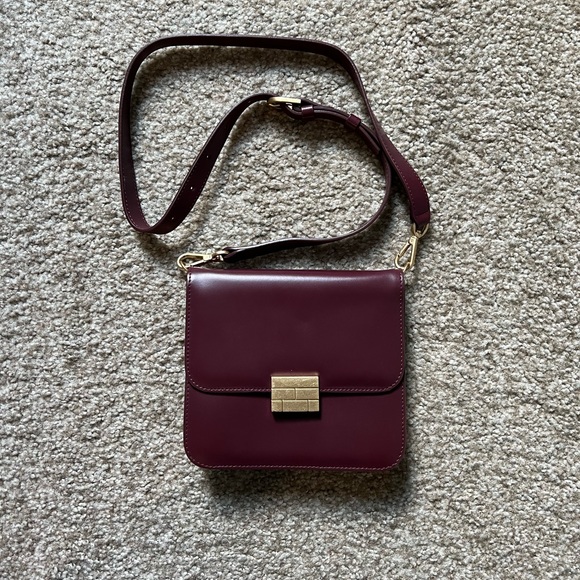Frame Le Signature Mini in Oxblood - Picture 3 of 8